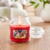 Raspberry Cloud Jar Candle -DUNELM Furniture Shop 30862615