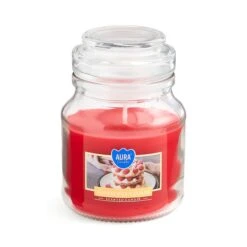 Raspberry Cloud Jar Candle -DUNELM Furniture Shop 30862615 alt04