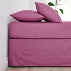 Non Iron Plain Dye Valance -DUNELM Furniture Shop 30863075 alt01