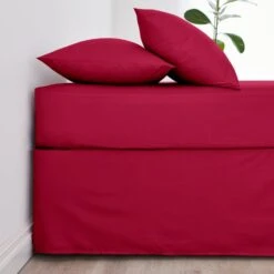 Non Iron Plain Dye Valance -DUNELM Furniture Shop 30863111 alt01