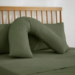 Pure Cotton V-Shaped Pillowcase -DUNELM Furniture Shop 30863657