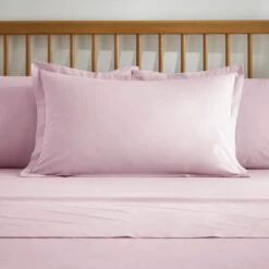 Pure Cotton Oxford Pillowcase 32 Pure Cotton Oxford Pillowcase -DUNELM Furniture Shop 30863850