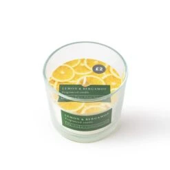 Lemon & Bergamot Candle -DUNELM Furniture Shop 30864516 alt02