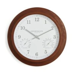 Churchgate Galvanised Indoor Outdoor Wall Clock -DUNELM Furniture Shop 30866280 alt03