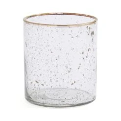 Recycled Glass Hurricane Candle Holder -DUNELM Furniture Shop 30866726 alt02