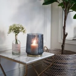 Elm Embossed Candle Holder -DUNELM Furniture Shop 30867661 alt01