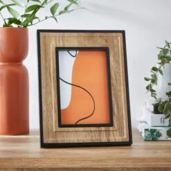 Bryant Natural And Black Photo Frame -DUNELM Furniture Shop 30868127