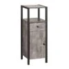 Colton Single Bathroom Cabinet, Concrete Effect -DUNELM Furniture Shop 30869872