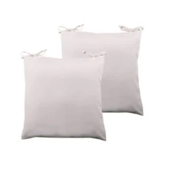 Set Of 2 Plain Seat Pad Covers -DUNELM Furniture Shop 30870177 alt03