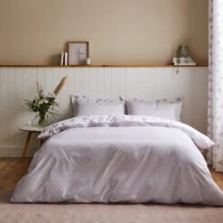 Hailey Ditsy Mauve Duvet Cover And Pillowcase Set -DUNELM Furniture Shop 30870837 alt02