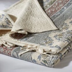 Dorma Deauville 100% Cotton Patchwork Bedspread -DUNELM Furniture Shop 30870853 alt01