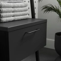 Stannis Reeded Glass Ladder Shelf -DUNELM Furniture Shop 30873172 alt03