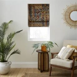 Evander Red Roman Blind -DUNELM Furniture Shop 30873437