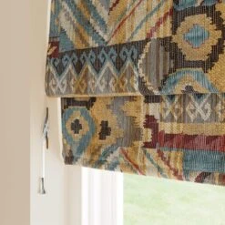 Evander Red Roman Blind -DUNELM Furniture Shop 30873438 alt04