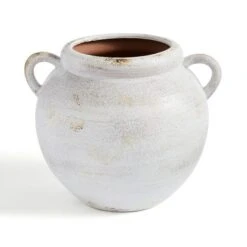 Wide Stone Vase With Handles -DUNELM Furniture Shop 30873665 alt02