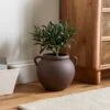 Wide Stone Vase With Handles 2 Wide Stone Vase With Handles -DUNELM Furniture Shop 30873667