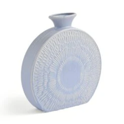 Zen Round Stoneware Vase -DUNELM Furniture Shop 30873686 alt03