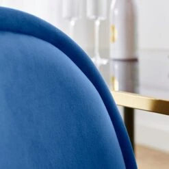 Renata Dining Chair, Velvet -DUNELM Furniture Shop 30873958 alt02