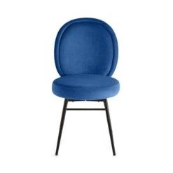 Renata Dining Chair, Velvet -DUNELM Furniture Shop 30873958 alt04