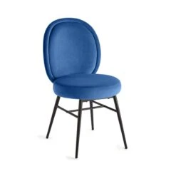Renata Dining Chair, Velvet -DUNELM Furniture Shop 30873958 alt05