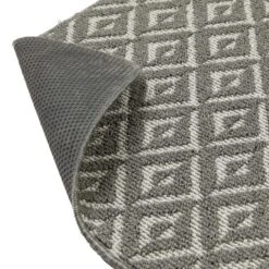 Marvel Geo Hard-wearing Washable Runner -DUNELM Furniture Shop 30874306 alt02