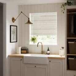 Semi Sheer Durbury Natural Roller Blind -DUNELM Furniture Shop 30874613