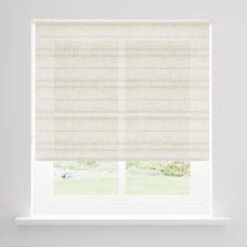 Semi Sheer Durbury Natural Roller Blind -DUNELM Furniture Shop 30874614 alt02