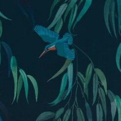 Kingfisher Blackout Roller Blind -DUNELM Furniture Shop 30874727 alt01