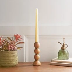 Wooden Candlestick Holder -DUNELM Furniture Shop 30874914