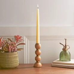 Wooden Candlestick Holder -DUNELM Furniture Shop 30874914 alt01
