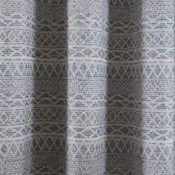 Leda Geometric Eyelet Curtains -DUNELM Furniture Shop 30875544 alt02