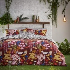 Furn. Amanita Duvet Cover & Pillowcase Set -DUNELM Furniture Shop 30876761