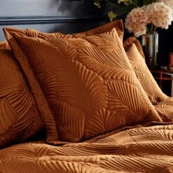 Paoletti Palmeria Embroidered Reversible Duvet Cover & Pillowcase Set -DUNELM Furniture Shop 30876947 alt03