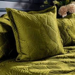 Paoletti Palmeria Embroidered Reversible Duvet Cover & Pillowcase Set -DUNELM Furniture Shop 30876950 alt03