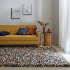 Noodle Wool Rug -DUNELM Furniture Shop 30877578