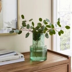 Dimpled Glass Vase -DUNELM Furniture Shop 30877619