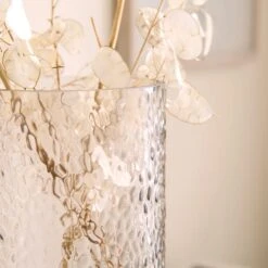 Dimpled Glass Vase -DUNELM Furniture Shop 30877715 alt01