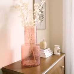Dimpled Glass Vase -DUNELM Furniture Shop 30877716