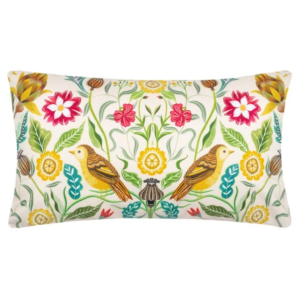 Furn. Birds Outdoor Boudoir Cushion 3 Furn. Birds Outdoor Boudoir Cushion