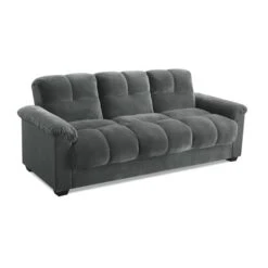 Margo Velvet With Storage Double Sofa Bed -DUNELM Furniture Shop 30879869 alt05