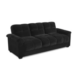 Margo Velvet With Storage Double Sofa Bed -DUNELM Furniture Shop 30879901 alt05
