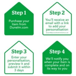 Personalised Kitchen Wooden Sign -DUNELM Furniture Shop 30880815 alt09