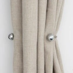 Ball Double Layer Curtain Holdbacks -DUNELM Furniture Shop 30883202
