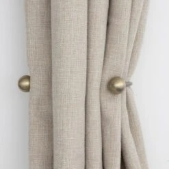 Ball Double Layer Curtain Holdbacks -DUNELM Furniture Shop 30883221