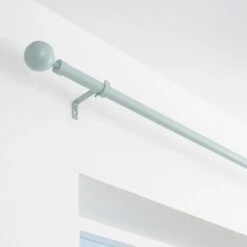 Oslo Extendable Metal Eyelet Curtain Pole -DUNELM Furniture Shop 30883269