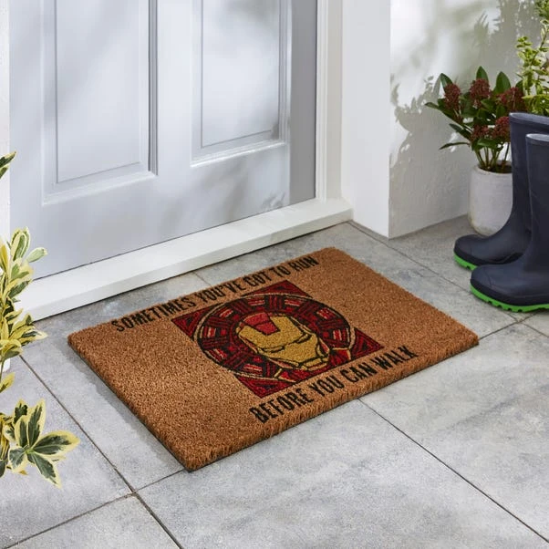 Disney Iron Man Coir Doormat 3 Disney Iron Man Coir Doormat