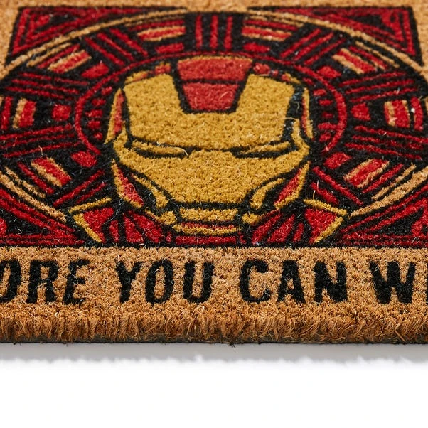 Disney Iron Man Coir Doormat 4 Disney Iron Man Coir Doormat - Image 2