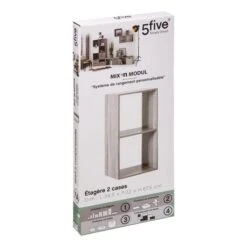 Mix And Modul Cube Organiser 2 Shelf Unit -DUNELM Furniture Shop 30885498 alt01