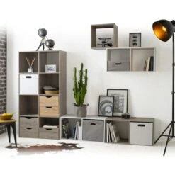 Mix And Modul Cube Organiser 2 Shelf Unit -DUNELM Furniture Shop 30885498 alt02