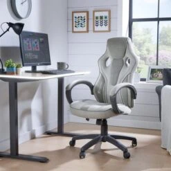 X Rocker Maverick Office Fabric Chair -DUNELM Furniture Shop 30885589